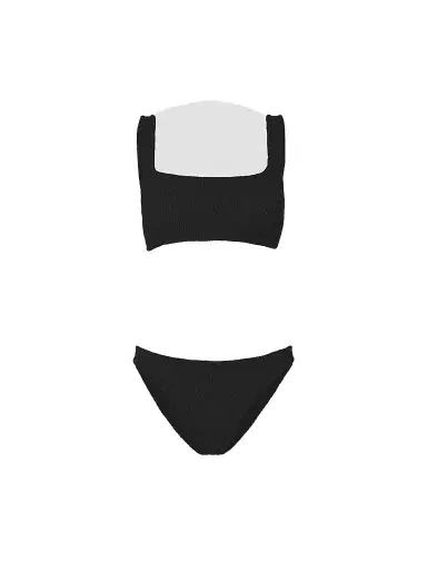 Hunza G Women's Xandra Textured Bikini | Thumbnail 1 Hunza G Women's Xandra Textured Bikini | Thumbnail 1