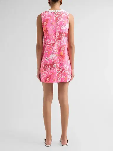 Lilly Pulitzer Women's Edita Stretch Shift Mini Dress | Thumbnail 3 Lilly Pulitzer Women's Edita Stretch Shift Mini Dress | Thumbnail 3