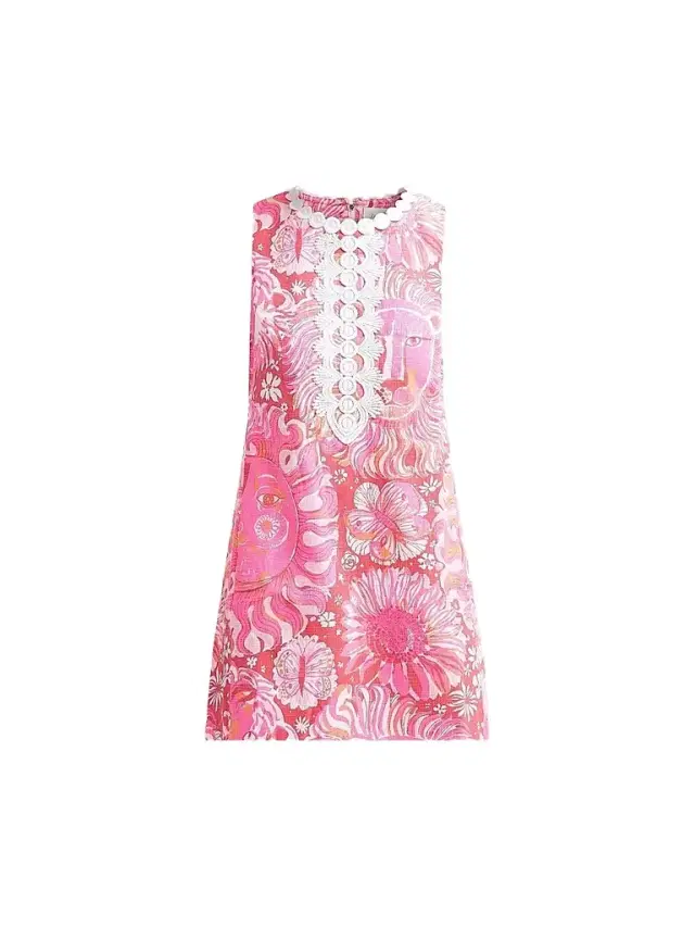 Women's Edita Stretch Shift Mini Dress Women's Edita Stretch Shift Mini Dress