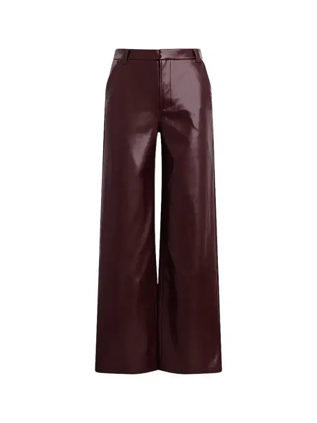 Women's Mia Faux-Leather High-Rise Wide-Leg Trousers Women's Mia Faux-Leather High-Rise Wide-Leg Trousers
