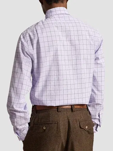 Polo Ralph Lauren Men's Classic-Fit Checked Poplin Shirt | Thumbnail 3 Polo Ralph Lauren Men's Classic-Fit Checked Poplin Shirt | Thumbnail 3