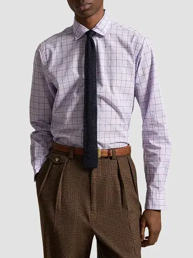 Polo Ralph Lauren Men's Classic-Fit Checked Poplin Shirt | Thumbnail 4 Polo Ralph Lauren Men's Classic-Fit Checked Poplin Shirt | Thumbnail 4