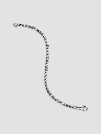 David Yurman Women's Sculpted Cable Chain Bracelet in Sterling Silver, 3.7MM | Thumbnail 3 David Yurman Women's Sculpted Cable Chain Bracelet in Sterling Silver, 3.7MM | Thumbnail 3