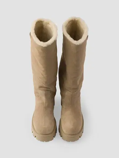 Prada Women's Suede Boots | Thumbnail 2 Prada Women's Suede Boots | Thumbnail 2