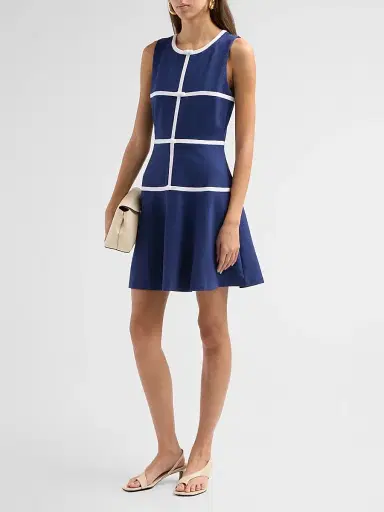Lilly Pulitzer Women's Clancie Bow-Accented Mini Dress | Thumbnail 4 Lilly Pulitzer Women's Clancie Bow-Accented Mini Dress | Thumbnail 4