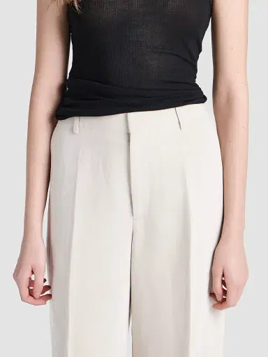 JW Anderson Women's Tailored Linen-Blend Trousers | Thumbnail 3 JW Anderson Women's Tailored Linen-Blend Trousers | Thumbnail 3