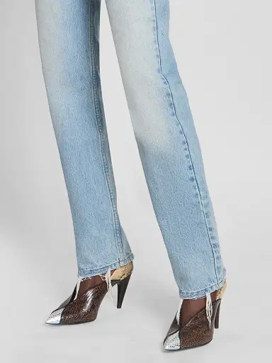 Isabel Marant Women's Luza 90MM Colorblocked Snakeskin-Embossed Leather Pumps | Thumbnail 2 Isabel Marant Women's Luza 90MM Colorblocked Snakeskin-Embossed Leather Pumps | Thumbnail 2