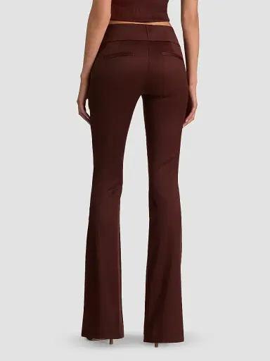Alice + Olivia Women's Olivia Wool-Blend Bootcut Pants | Thumbnail 3 Alice + Olivia Women's Olivia Wool-Blend Bootcut Pants | Thumbnail 3