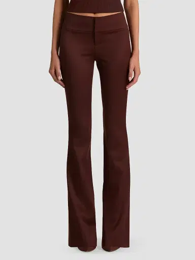 Alice + Olivia Women's Olivia Wool-Blend Bootcut Pants | Thumbnail 4 Alice + Olivia Women's Olivia Wool-Blend Bootcut Pants | Thumbnail 4