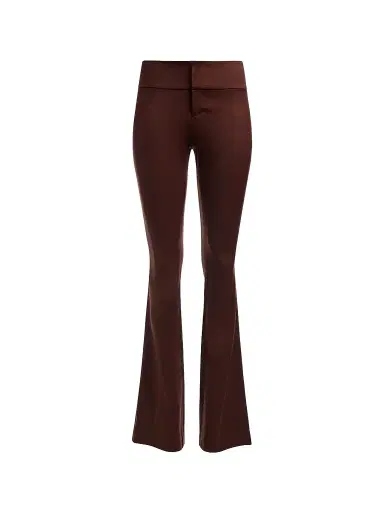 Alice + Olivia Women's Olivia Wool-Blend Bootcut Pants | Thumbnail 1 Alice + Olivia Women's Olivia Wool-Blend Bootcut Pants | Thumbnail 1