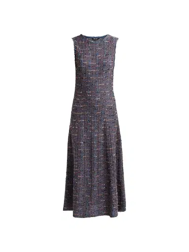 Misook Women's Textured A-Line Maxi Dress | Thumbnail 1 Misook Women's Textured A-Line Maxi Dress | Thumbnail 1