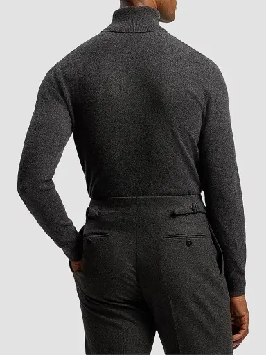 Ralph Lauren Purple Label Men's Cashmere Turtleneck Sweater | Thumbnail 3 Ralph Lauren Purple Label Men's Cashmere Turtleneck Sweater | Thumbnail 3