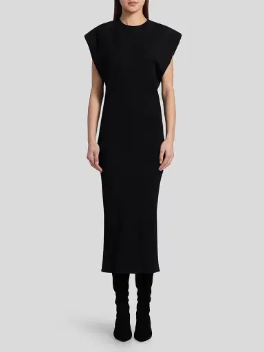 Co Women's Relaxed Body-Con Midi Dress | Thumbnail 3 Co Women's Relaxed Body-Con Midi Dress | Thumbnail 3