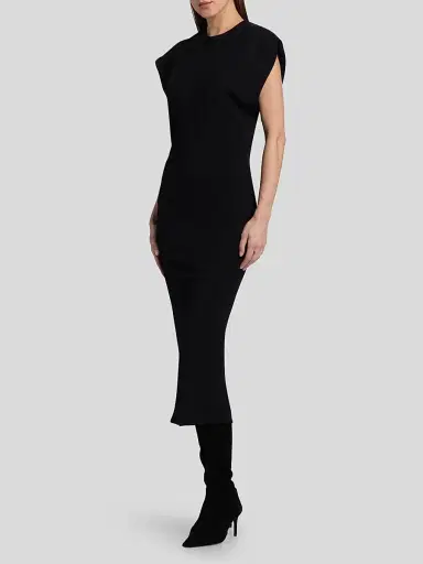 Co Women's Relaxed Body-Con Midi Dress | Thumbnail 4 Co Women's Relaxed Body-Con Midi Dress | Thumbnail 4