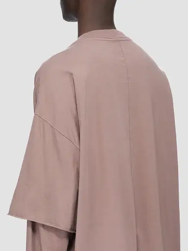DRKSHDW by Rick Owens Men's Tommy Hustler Cotton Layered Sweatshirt | Thumbnail 6 DRKSHDW by Rick Owens Men's Tommy Hustler Cotton Layered Sweatshirt | Thumbnail 6