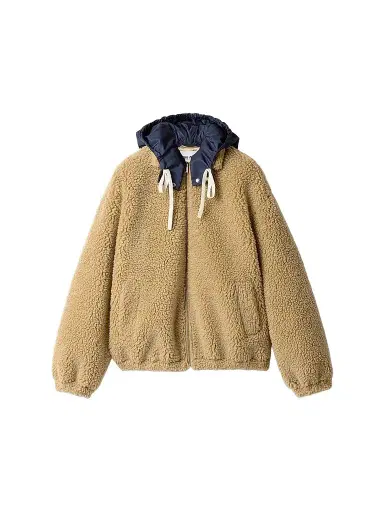 Miu Miu Women's Fleece Blouson Jacket | Thumbnail 1 Miu Miu Women's Fleece Blouson Jacket | Thumbnail 1