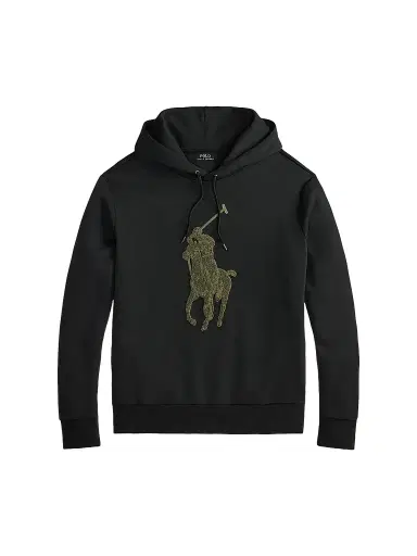 Polo Ralph Lauren Men's Big Pony Double-Knit Hoodie | Thumbnail 1 Polo Ralph Lauren Men's Big Pony Double-Knit Hoodie | Thumbnail 1