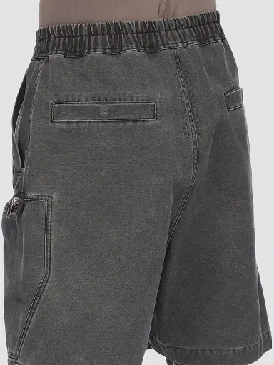DRKSHDW by Rick Owens Men's Bauhaus Denim Track Shorts | Thumbnail 6 DRKSHDW by Rick Owens Men's Bauhaus Denim Track Shorts | Thumbnail 6