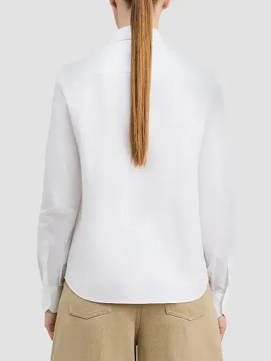 DEREK LAM 10 CROSBY Women's Kehlani Sequin-Embellished Cotton Poplin Shirt | Thumbnail 3 DEREK LAM 10 CROSBY Women's Kehlani Sequin-Embellished Cotton Poplin Shirt | Thumbnail 3