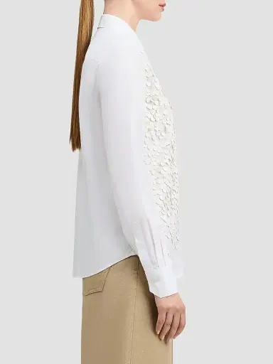 DEREK LAM 10 CROSBY Women's Kehlani Sequin-Embellished Cotton Poplin Shirt | Thumbnail 5 DEREK LAM 10 CROSBY Women's Kehlani Sequin-Embellished Cotton Poplin Shirt | Thumbnail 5