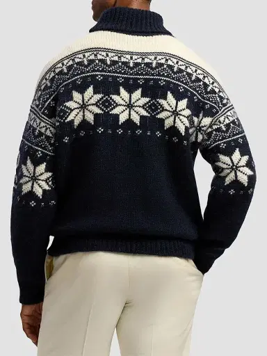 Ralph Lauren Purple Label Men's Cashmere-Mohair Turtleneck Sweater | Thumbnail 3 Ralph Lauren Purple Label Men's Cashmere-Mohair Turtleneck Sweater | Thumbnail 3