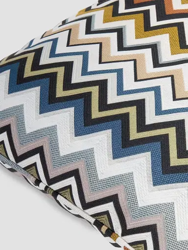 Missoni Belfast Chevron-Striped Square Cushion | Thumbnail 3 Missoni Belfast Chevron-Striped Square Cushion | Thumbnail 3
