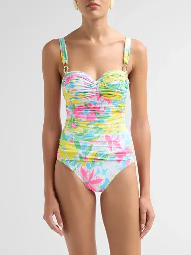 Lilly Pulitzer Women's Solaria Lovely Lilly Print One-Piece Swimsuit | Thumbnail 5 Lilly Pulitzer Women's Solaria Lovely Lilly Print One-Piece Swimsuit | Thumbnail 5