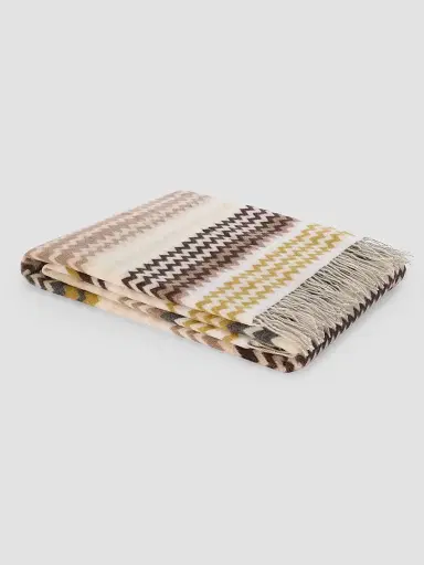 Missoni Humbert Striped Wool-Blend Throw Blanket | Thumbnail 3 Missoni Humbert Striped Wool-Blend Throw Blanket | Thumbnail 3
