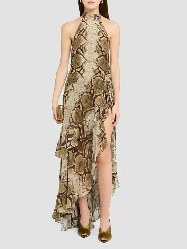 Retrofête Women's Nevae Chiffon Maxi Dress | Thumbnail 2 Retrofête Women's Nevae Chiffon Maxi Dress | Thumbnail 2