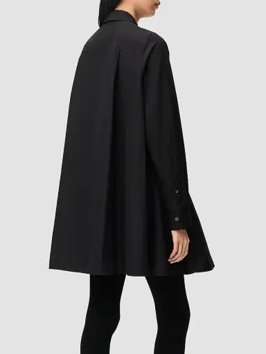 Loewe Women's Cotton Drop-Waist Midi-Shirtdress | Thumbnail 3 Loewe Women's Cotton Drop-Waist Midi-Shirtdress | Thumbnail 3
