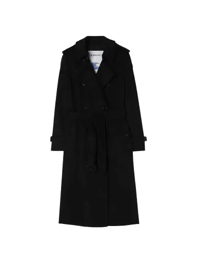 Burberry Women's Kensington Cotton Trench Coat | Thumbnail 1 Burberry Women's Kensington Cotton Trench Coat | Thumbnail 1