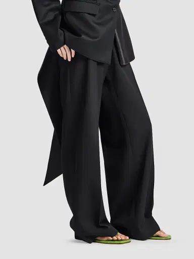 JW Anderson Women's Tuxedo Wool Trousers | Thumbnail 2 JW Anderson Women's Tuxedo Wool Trousers | Thumbnail 2