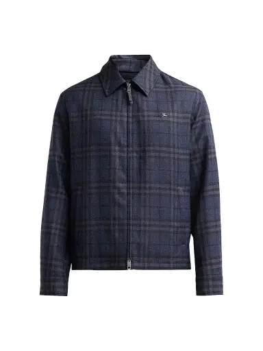 Burberry Men's Bloomsbury Check Nylon Jacket | Thumbnail 1 Burberry Men's Bloomsbury Check Nylon Jacket | Thumbnail 1