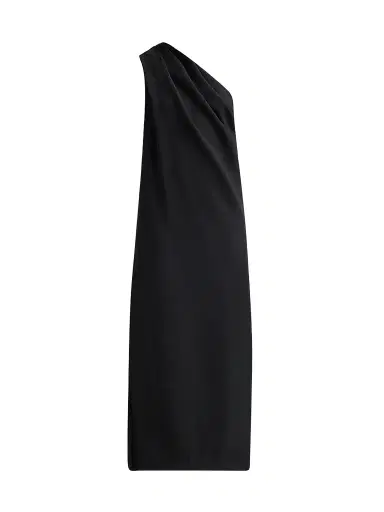 PRABAL GURUNG Women's Draped Stretch-Crepe One-Shoulder Midi Dress | Thumbnail 1 PRABAL GURUNG Women's Draped Stretch-Crepe One-Shoulder Midi Dress | Thumbnail 1