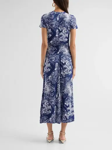 Lilly Pulitzer Women's Alma Printed UPF 50+ Midi Dress | Thumbnail 3 Lilly Pulitzer Women's Alma Printed UPF 50+ Midi Dress | Thumbnail 3