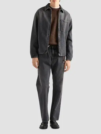 Prada Men's Denim Shirt | Thumbnail 2 Prada Men's Denim Shirt | Thumbnail 2