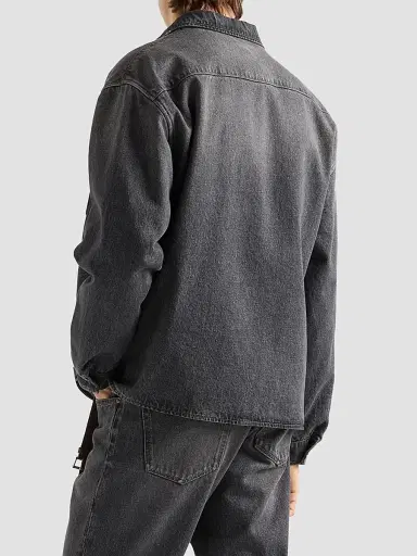 Prada Men's Denim Shirt | Thumbnail 4 Prada Men's Denim Shirt | Thumbnail 4