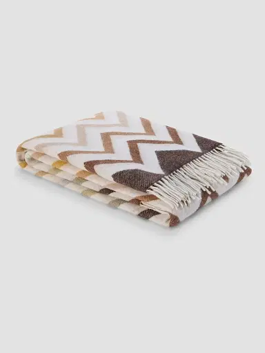 Missoni Merano Striped Wool-Blend Throw Blanket | Thumbnail 3 Missoni Merano Striped Wool-Blend Throw Blanket | Thumbnail 3