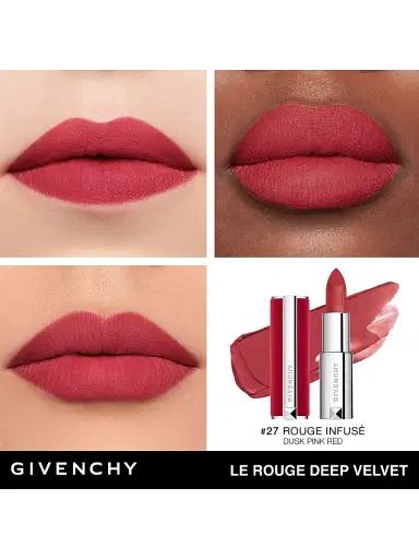 Givenchy Women's Le Rouge Deep Velvet Matte Lipstick | Thumbnail 3 Givenchy Women's Le Rouge Deep Velvet Matte Lipstick | Thumbnail 3