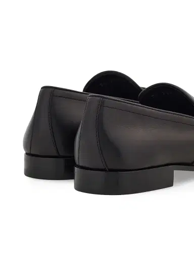 Ferragamo Men's Saddlevit Gancini Leather Loafers | Thumbnail 4 Ferragamo Men's Saddlevit Gancini Leather Loafers | Thumbnail 4