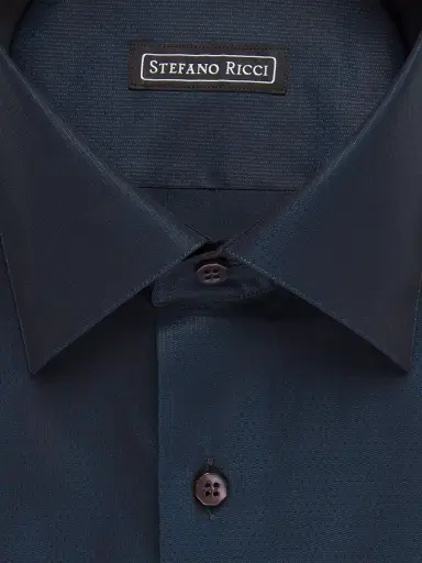 Stefano Ricci Men's Handmade Cotton Dress Shirt | Thumbnail 2 Stefano Ricci Men's Handmade Cotton Dress Shirt | Thumbnail 2