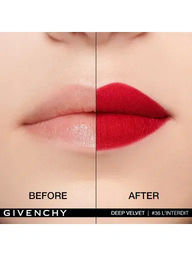 Givenchy Women's Le Rouge Deep Velvet Matte Lipstick | Thumbnail 4 Givenchy Women's Le Rouge Deep Velvet Matte Lipstick | Thumbnail 4
