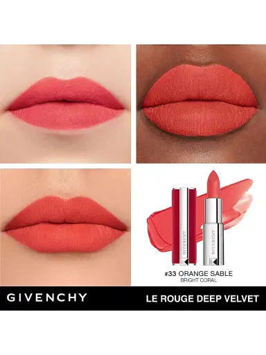 Givenchy Women's Le Rouge Deep Velvet Matte Lipstick | Thumbnail 3 Givenchy Women's Le Rouge Deep Velvet Matte Lipstick | Thumbnail 3