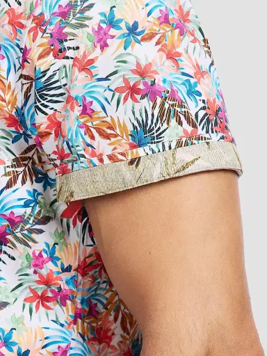Robert Graham Men's Escape Printed Button-Front Shirt | Thumbnail 6 Robert Graham Men's Escape Printed Button-Front Shirt | Thumbnail 6