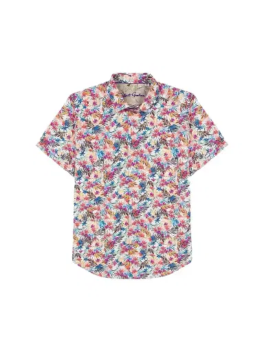 Robert Graham Men's Escape Printed Button-Front Shirt | Thumbnail 1 Robert Graham Men's Escape Printed Button-Front Shirt | Thumbnail 1