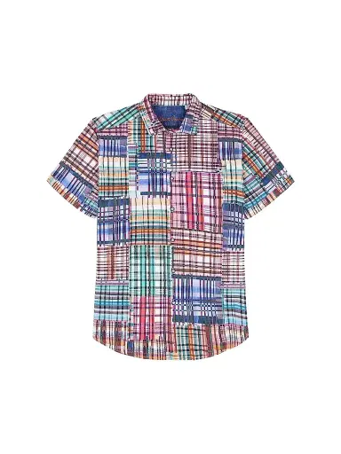 Robert Graham Men's Murdoch Plaid Cotton Short-Sleeve Shirt | Thumbnail 1 Robert Graham Men's Murdoch Plaid Cotton Short-Sleeve Shirt | Thumbnail 1