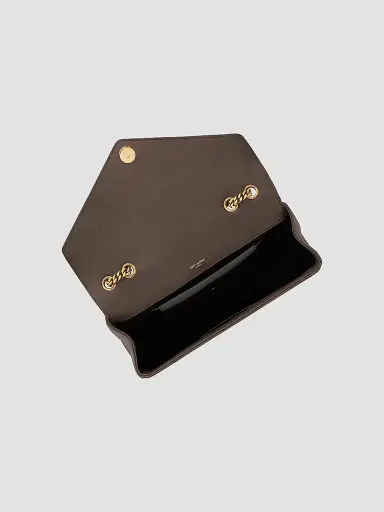 Saint Laurent Women's Loulou Medium Shoulder Bag in Lambskin Leather | Thumbnail 4 Saint Laurent Women's Loulou Medium Shoulder Bag in Lambskin Leather | Thumbnail 4