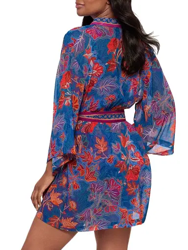 Miraclesuit Swim Women's Decoupage Floral Georgette Kimono | Thumbnail 3 Miraclesuit Swim Women's Decoupage Floral Georgette Kimono | Thumbnail 3