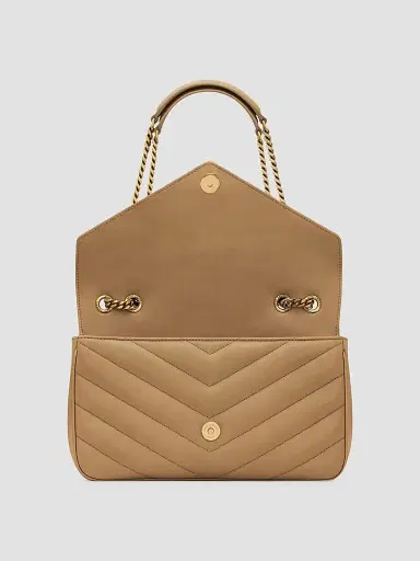 Saint Laurent Women's Loulou Medium Shoulder Bag in Lambskin Leather | Thumbnail 3 Saint Laurent Women's Loulou Medium Shoulder Bag in Lambskin Leather | Thumbnail 3