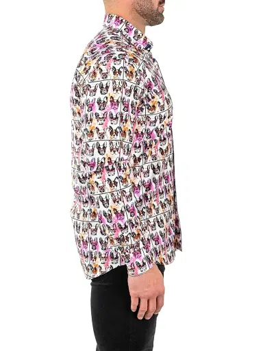 Maceoo Men's Fibonacci Frenchienerd Shirt | Thumbnail 5 Maceoo Men's Fibonacci Frenchienerd Shirt | Thumbnail 5